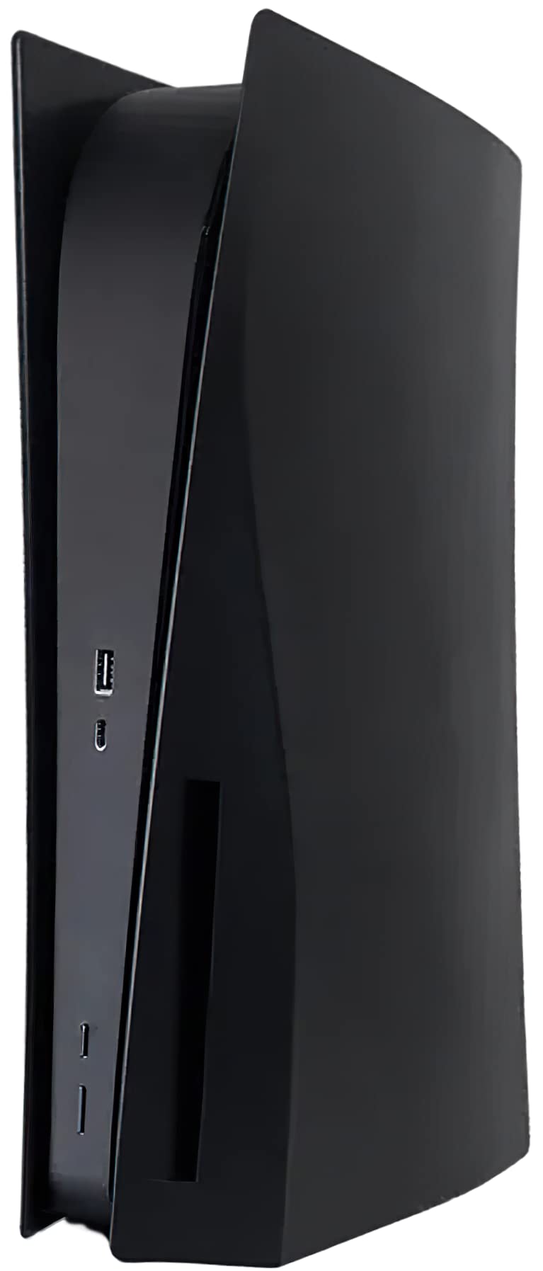 Black Face Plate Cover Shell for PS5 Disc Edition Console H5621