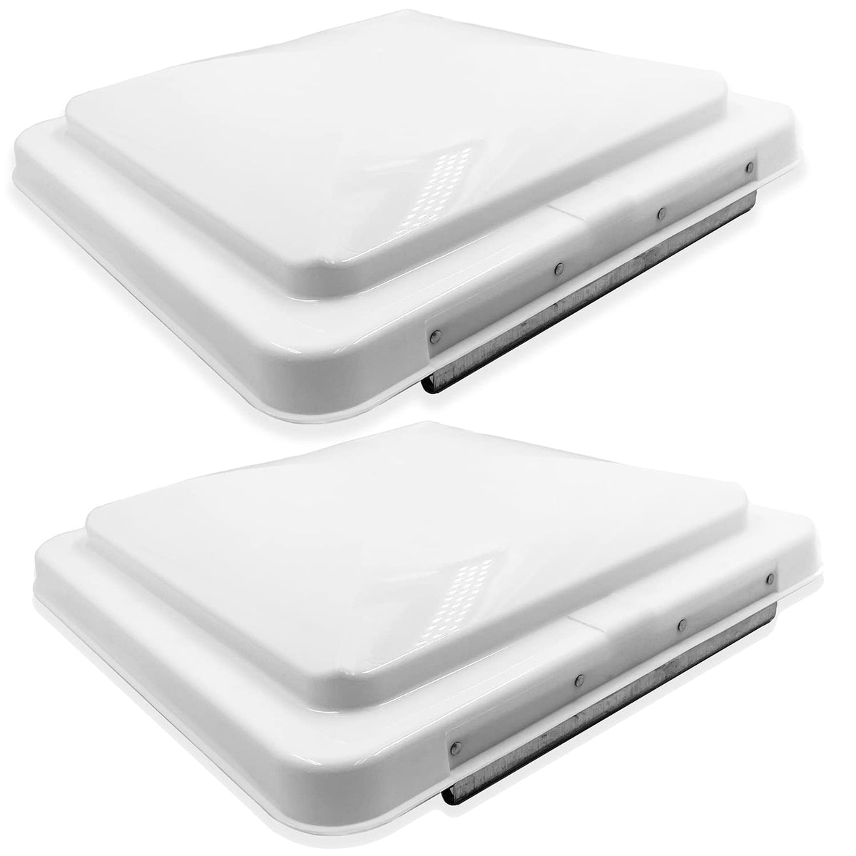 White 14" x 14" Replacement RV Roof Vent Lid Cover E51072