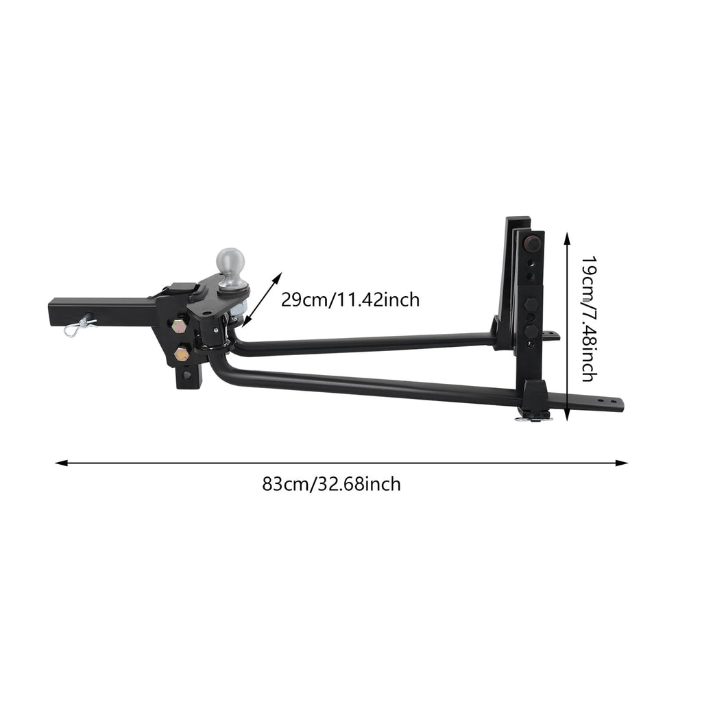 2 Point Weight Distribution Hitch with Sway Control, 8000 lbs. Capacity W395916