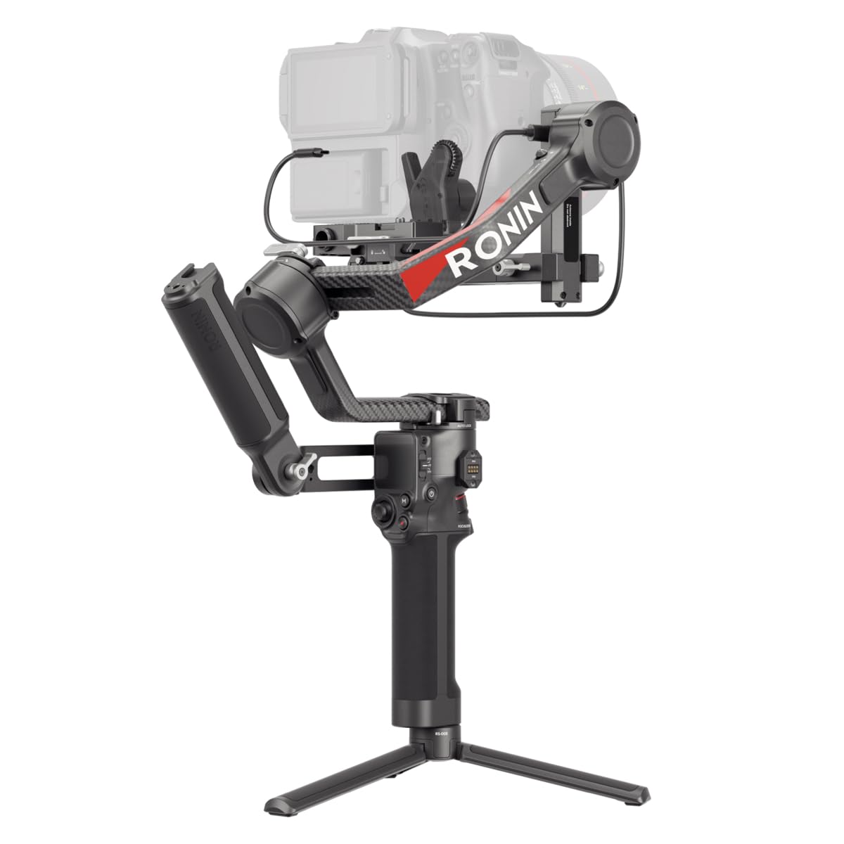3-Axis Gimbal Stabilizer with Image Transmitter, Focus Pro Motor, Shotgun Microphone W33189