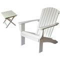 Cedar Adirondack Chair Set with Table A540