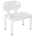 Bath Transfer Bench with Backrest and Adjustable Legs C244490