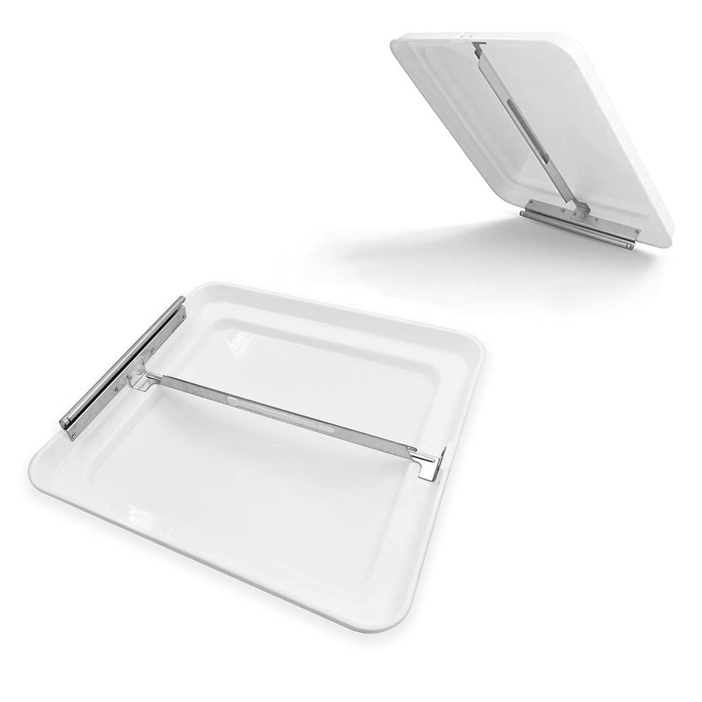 White 14" x 14" Replacement RV Roof Vent Lid Cover E51072