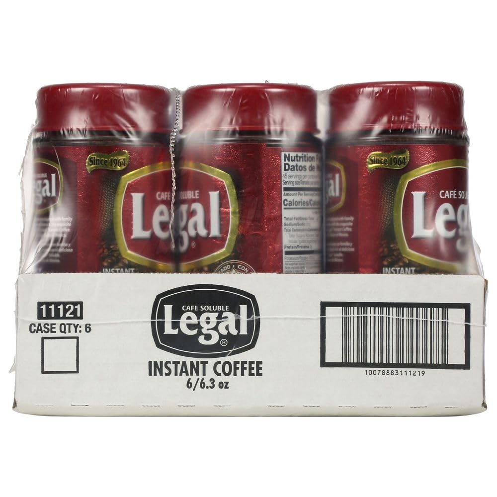 Instant Coffee 6.3 oz Pack of 6 F416523