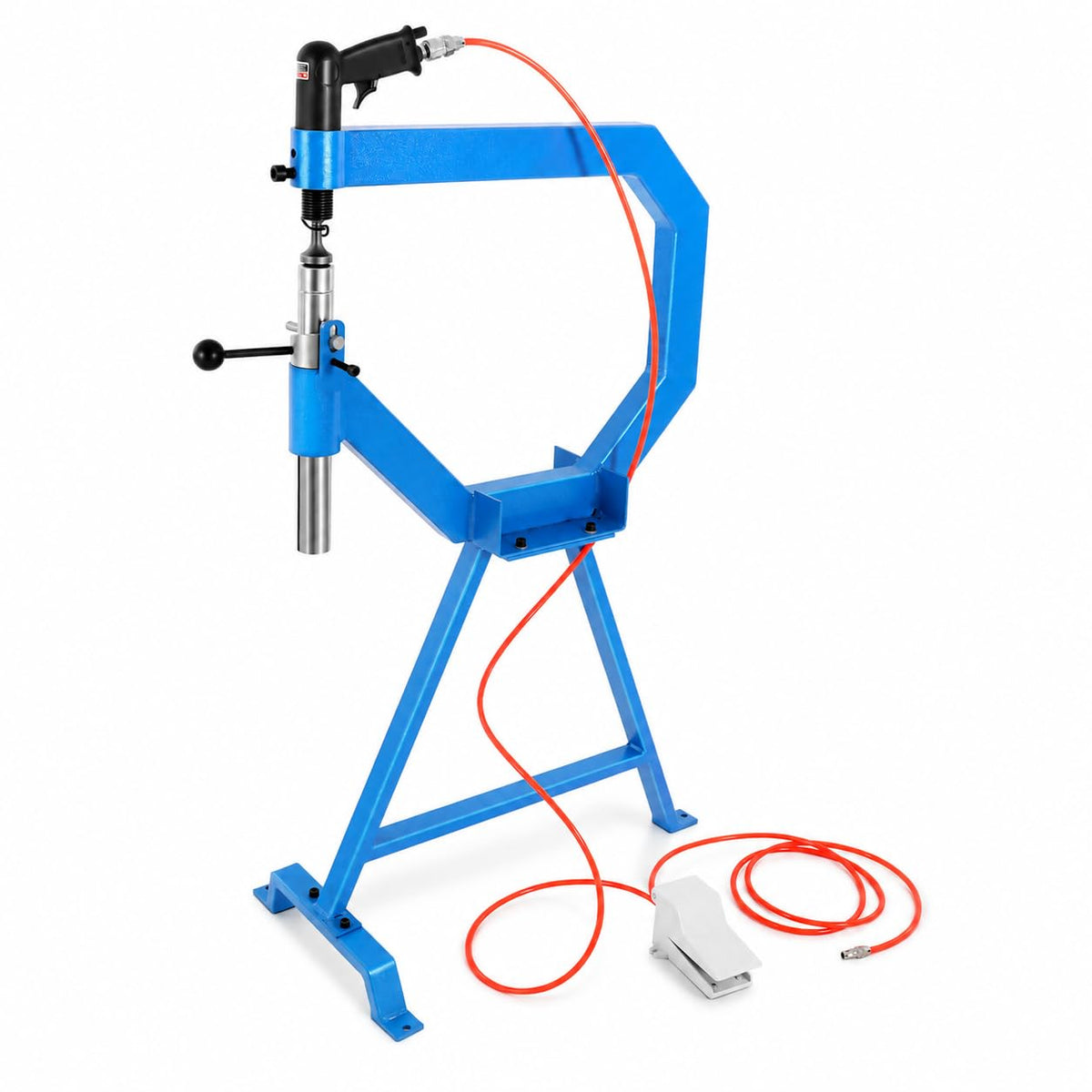 Pneumatic Planishing Hammer with 1/2/3" Anvil and Foot Pedal R538675