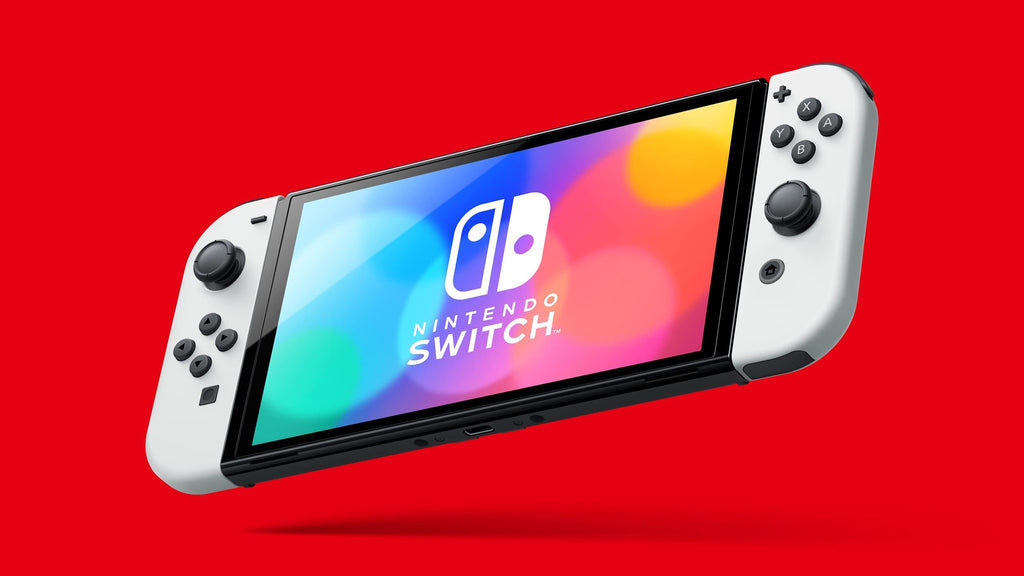 Nintendo Switch OLED Console with White Joy-Con Q836