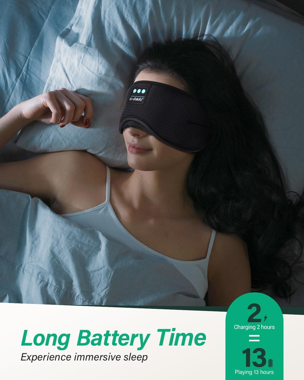 Bluetooth Sleep Mask with Headphones S829758