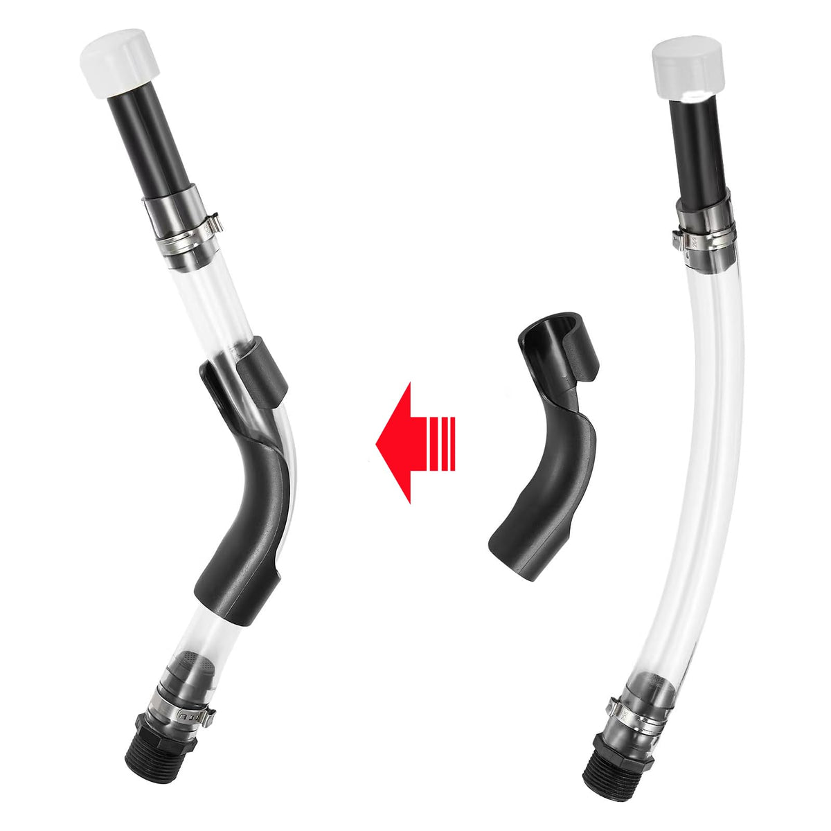 Fuel Jug Hose and Hose Benders, Gas Can Cap T103