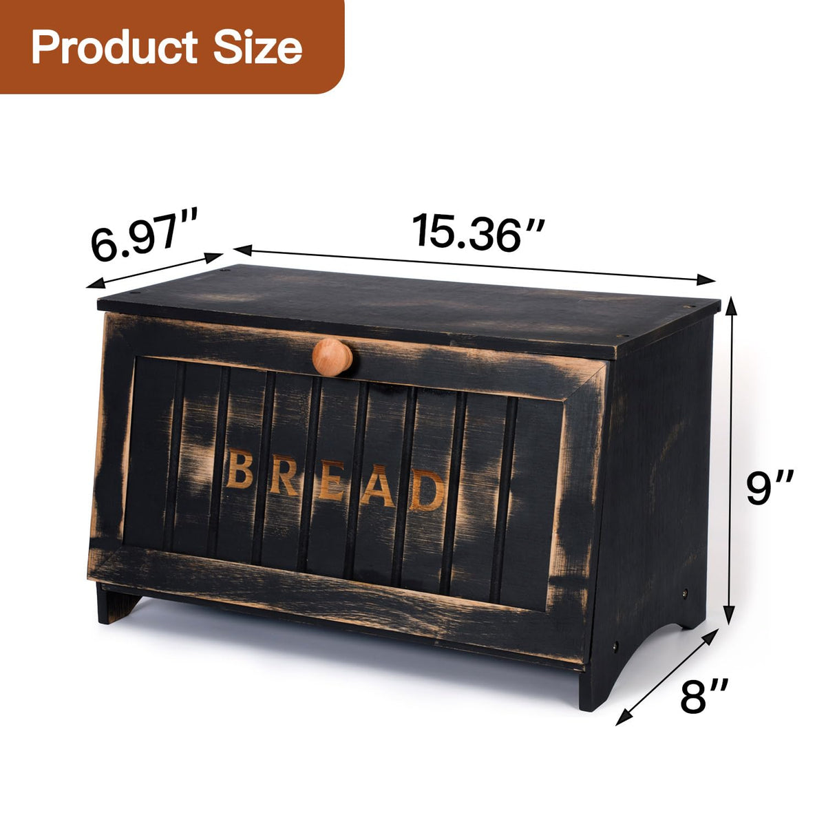 Bamboo Bread Box F87104