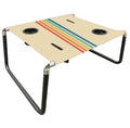 Lightweight Portable Foldable Beach Table with Cup Holder I292673