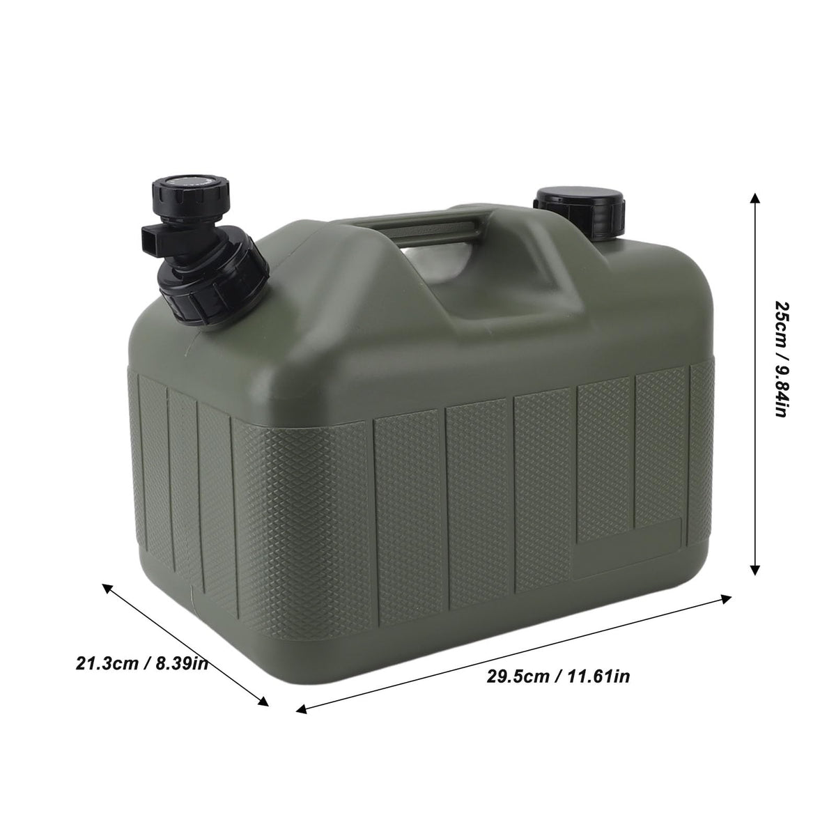 Green 10L Camping Water Container A515074
