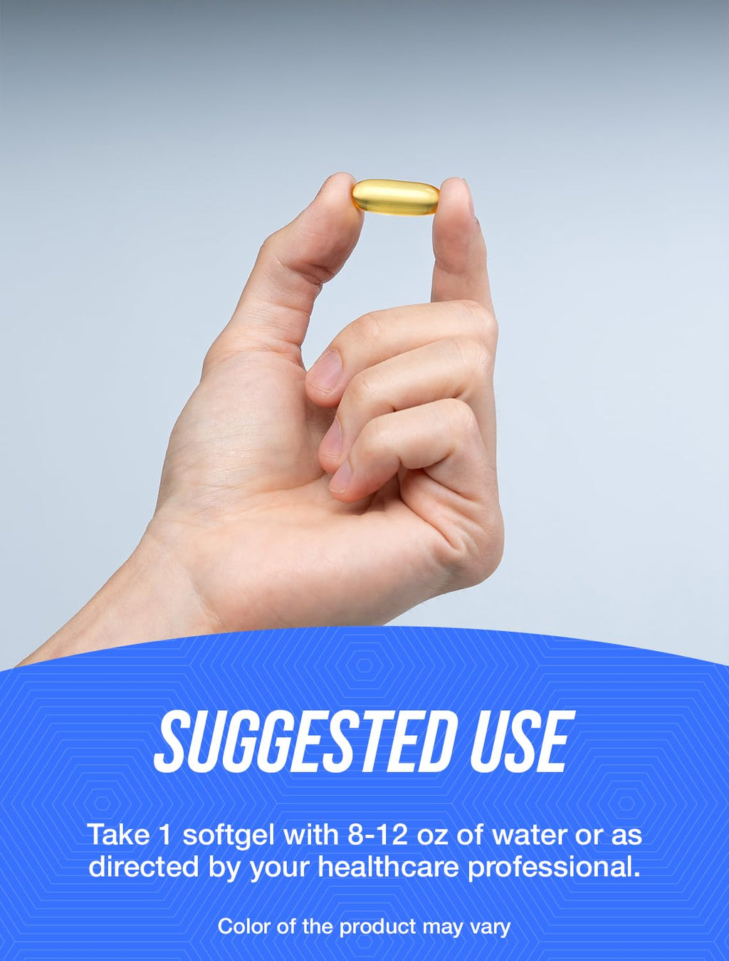 Fish Oil 500mg Softgels Omega 3 Gluten Free 240 Count J4594