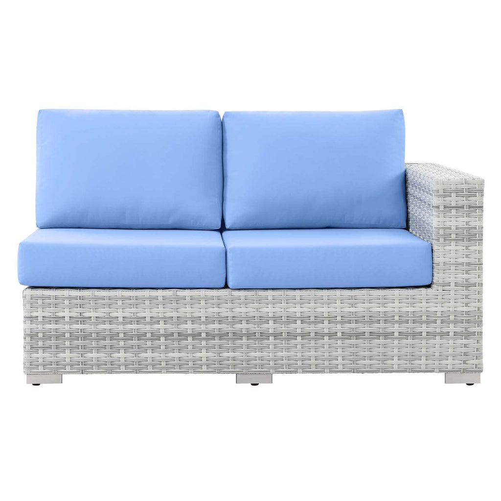 Rattan Wicker Loveseat Sofa V164