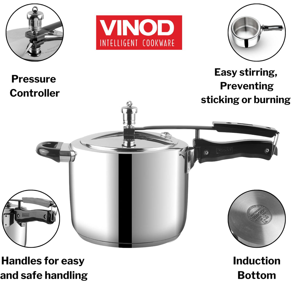 3L Stainless Steel Pressure Cooker N207968
