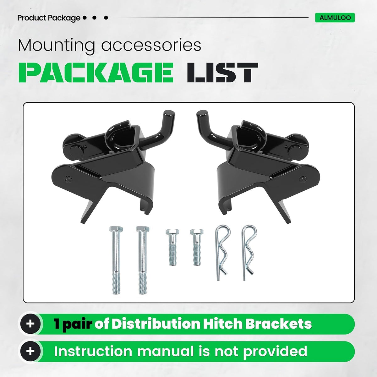 RV Weight Distribution Hitch Brackets J132724