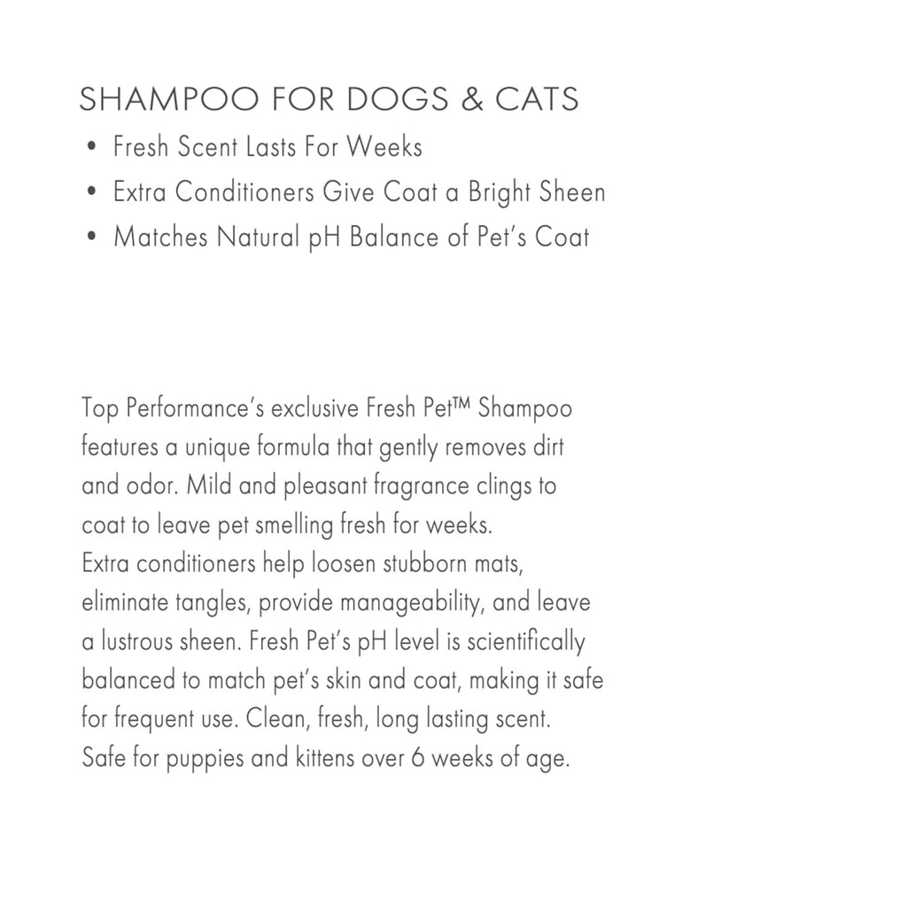 Fresh Pet Shampoo 1-Gallon A37088