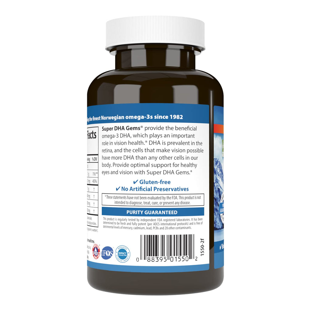 DHA Supplements 500 mg 60 Softgels R5011