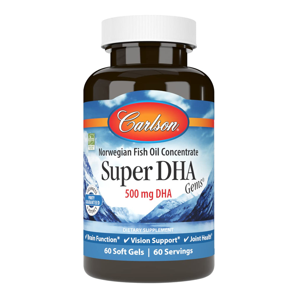 DHA Supplements 500 mg 60 Softgels R5011