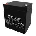 12 Volt 5 AH Rechargeable SLA AGM Battery U684891