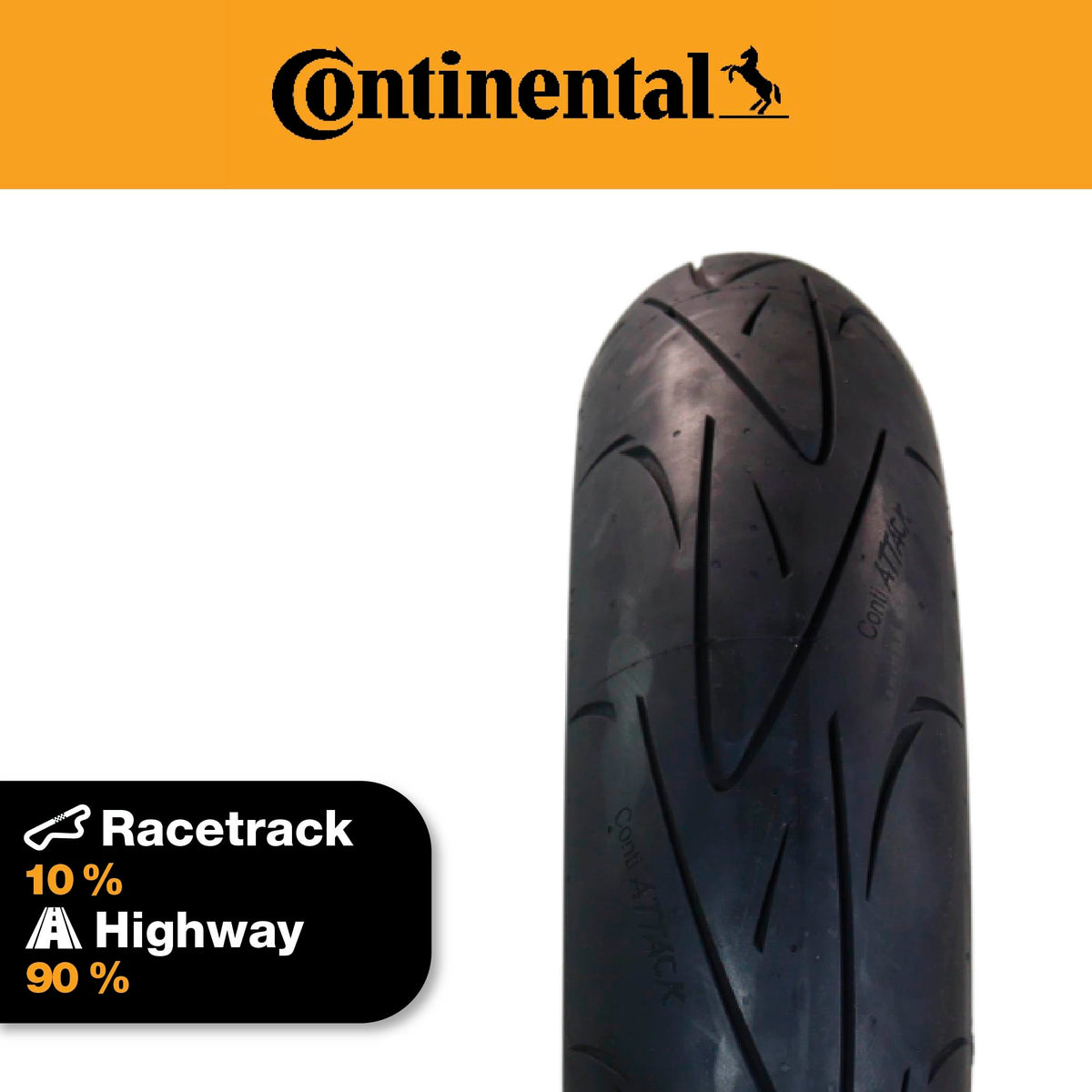 Front Motorcycle Tire 120/70ZR17 Sport D2954
