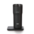 Black 12 Ounce Temperature Control Travel Mug T348