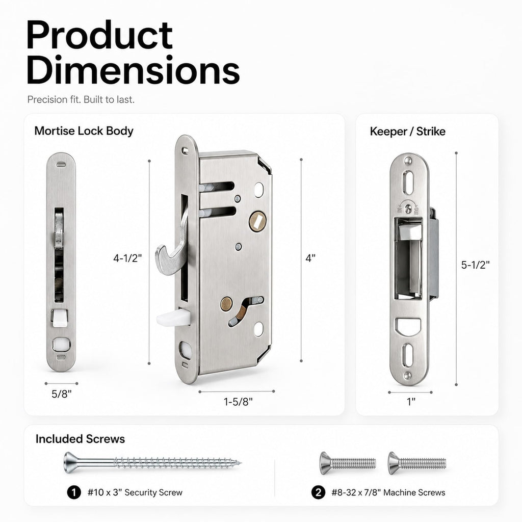 Sliding Door Lock Replacement Kit E298017