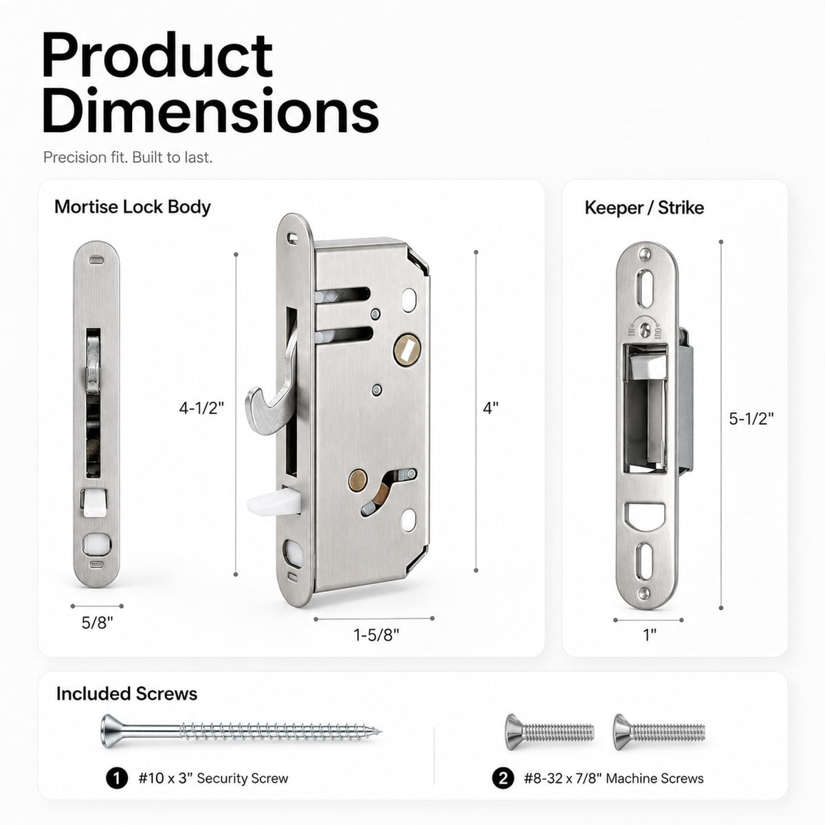 Sliding Door Lock Replacement Kit E298017