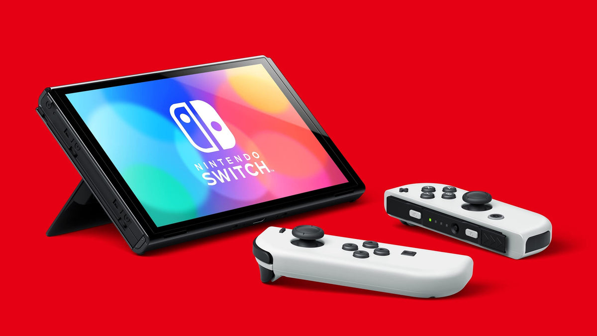 Nintendo Switch OLED Console with White Joy-Con Q836