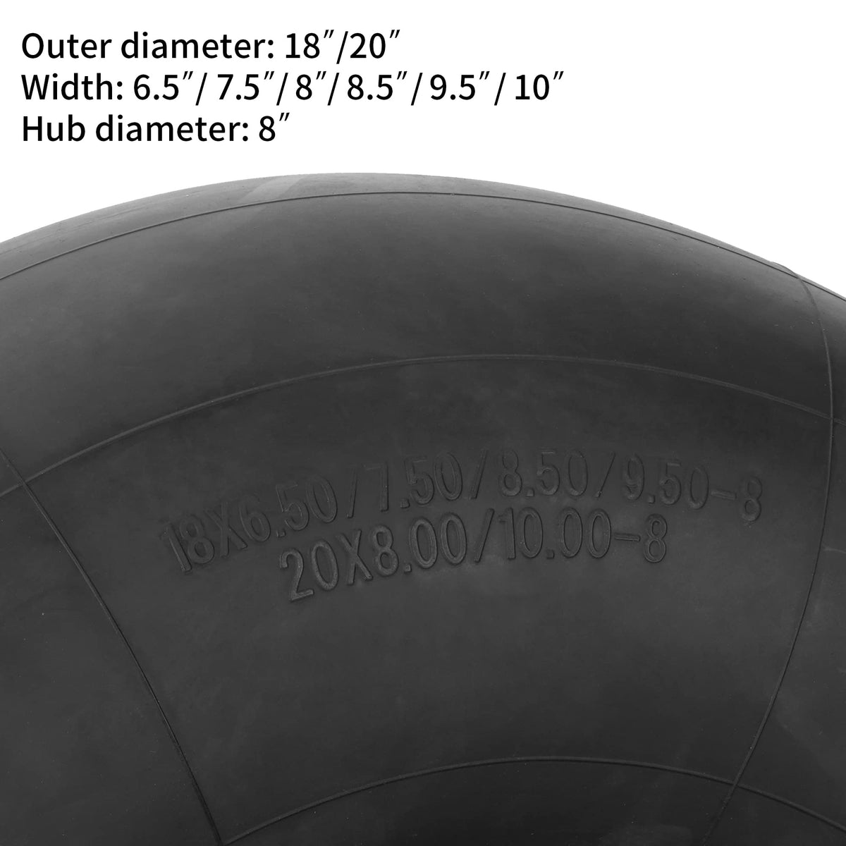 18x8.50-8 Inner Tube for ATV N75786