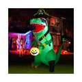 7 FT Halloween Inflatable Dinosaur with Built-in LEDs Q666395
