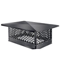 Black Alloy Steel Chimney Cap G221