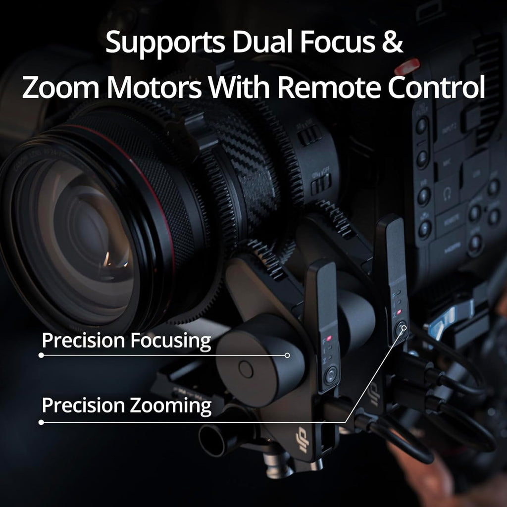 3-Axis Gimbal Stabilizer with Image Transmitter, Focus Pro Motor, Shotgun Microphone W33189
