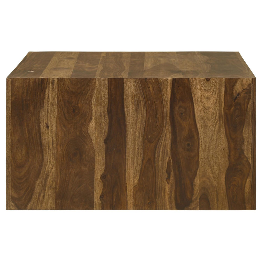 Solid Sheesham Wood Square Coffee Table L628043