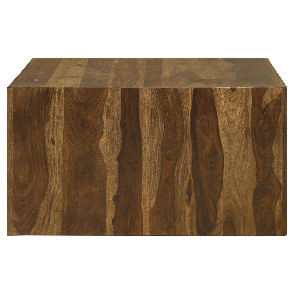 Solid Sheesham Wood Square Coffee Table L628043