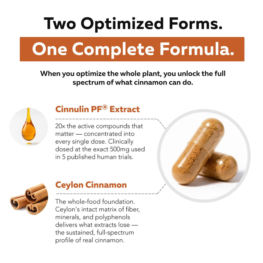 Cinnamon 1000mg Extract 60 Vegan Capsules U247234
