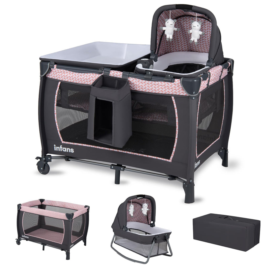 5 in 1 Pack and Play with Bassinet F87369