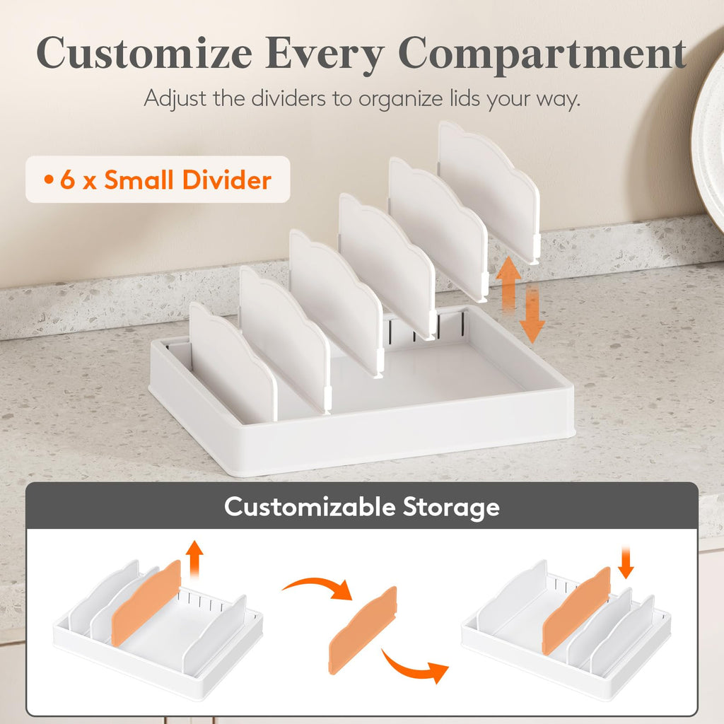 Kitchen Cabinet Organizer with 7 Sections C84894