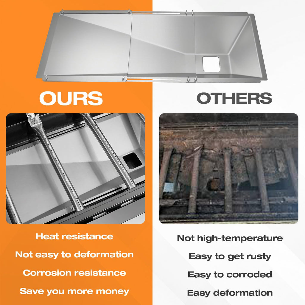 Adjustable Universal Grease Tray with Catch Pan Z387