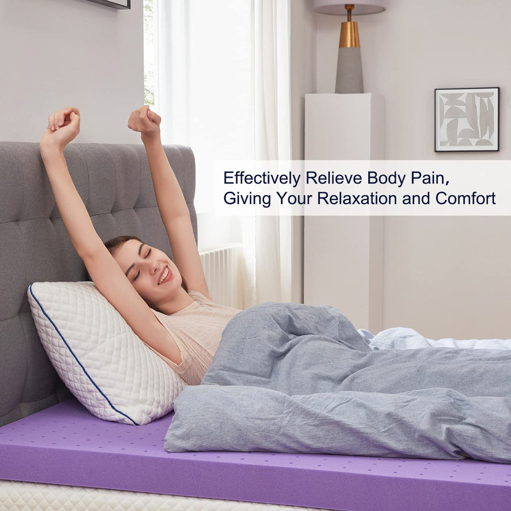 3 Inch Gel Memory Foam Mattress Topper Twin Size C1723