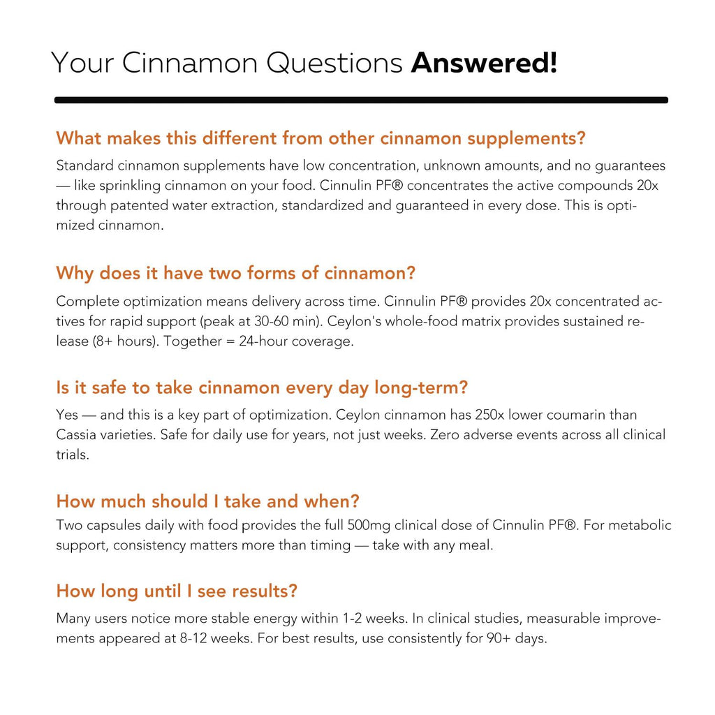 Cinnamon 1000mg Extract 60 Vegan Capsules U247234