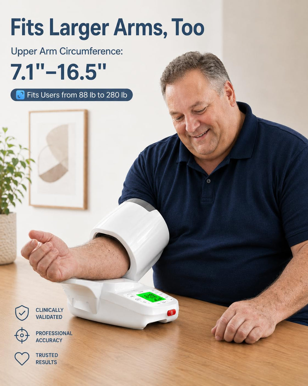 Upper Arm Blood Pressure Monitor Y580348