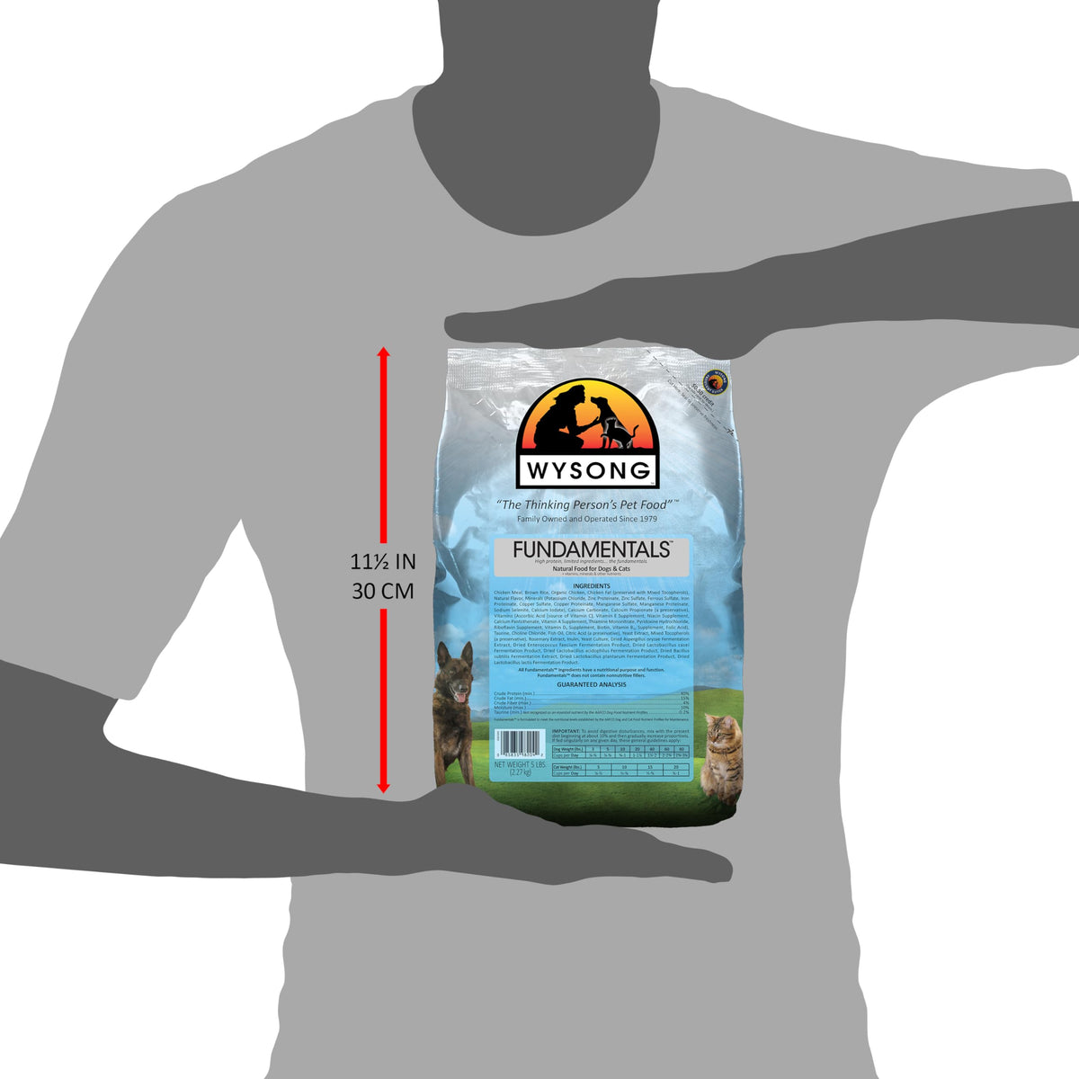 Dry Dog/Cat Food, 5 lb I8679