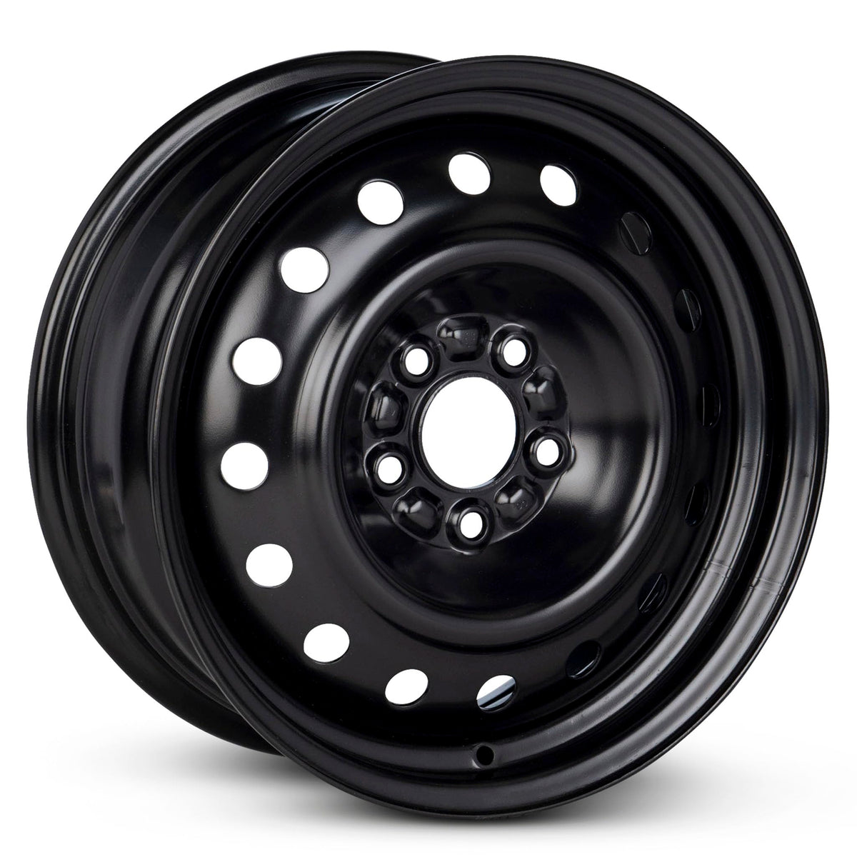 16 Inch Black Steel Rim H2399
