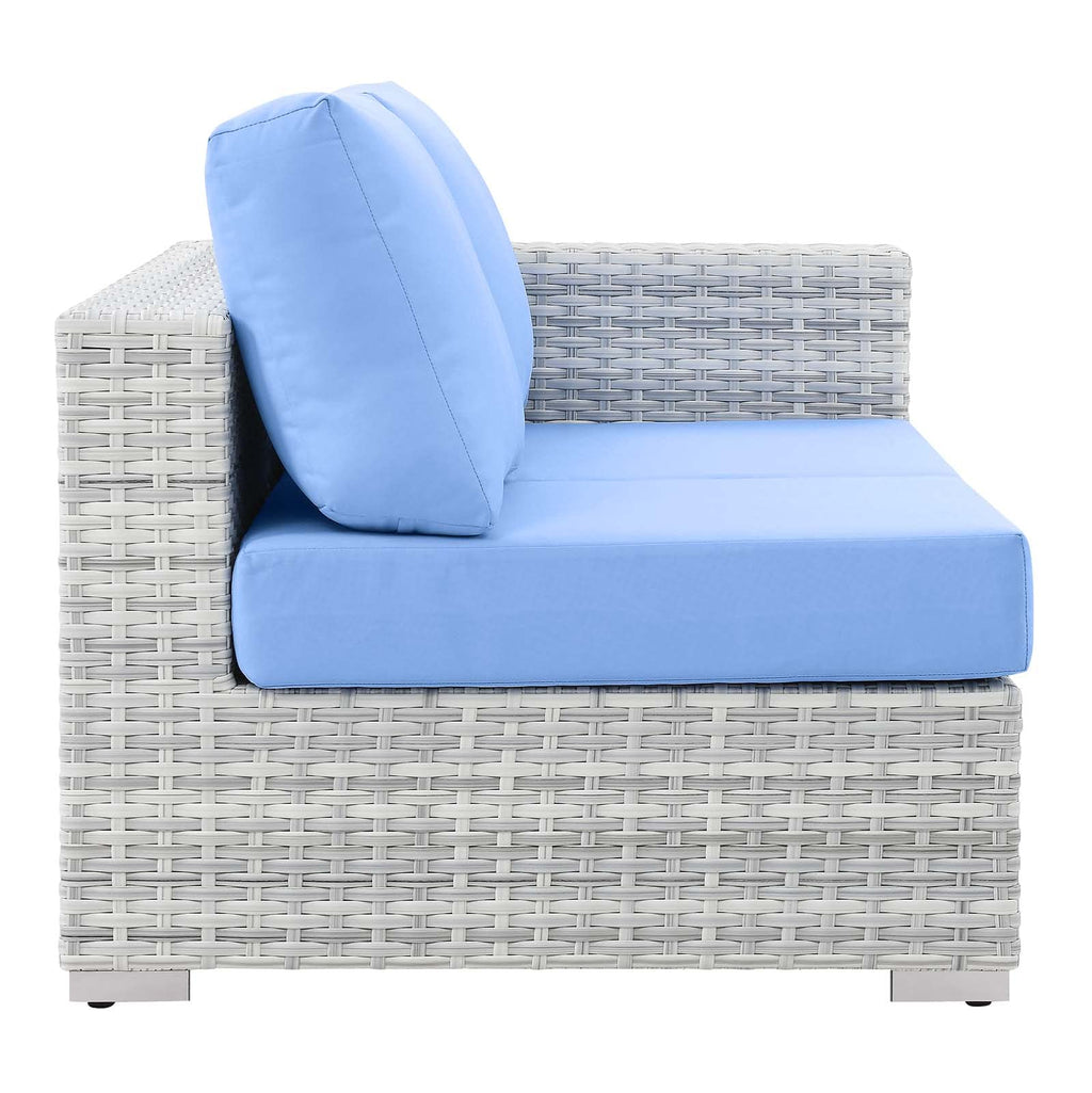 Rattan Wicker Loveseat Sofa V164
