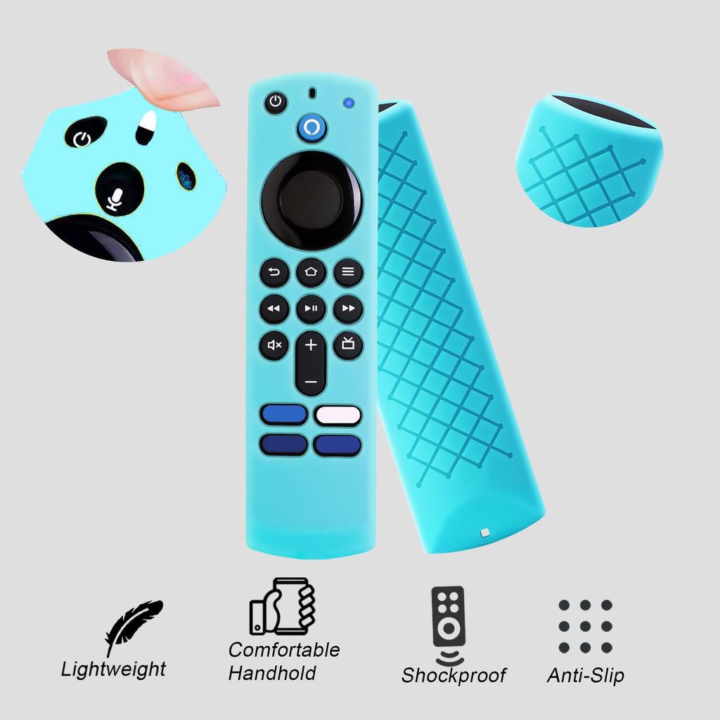 Silicone Remote Cover Glow in The Dark Blue I9134