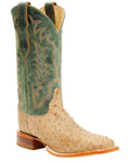Men's Ostrich Western Boot Broad Square Toe N113177