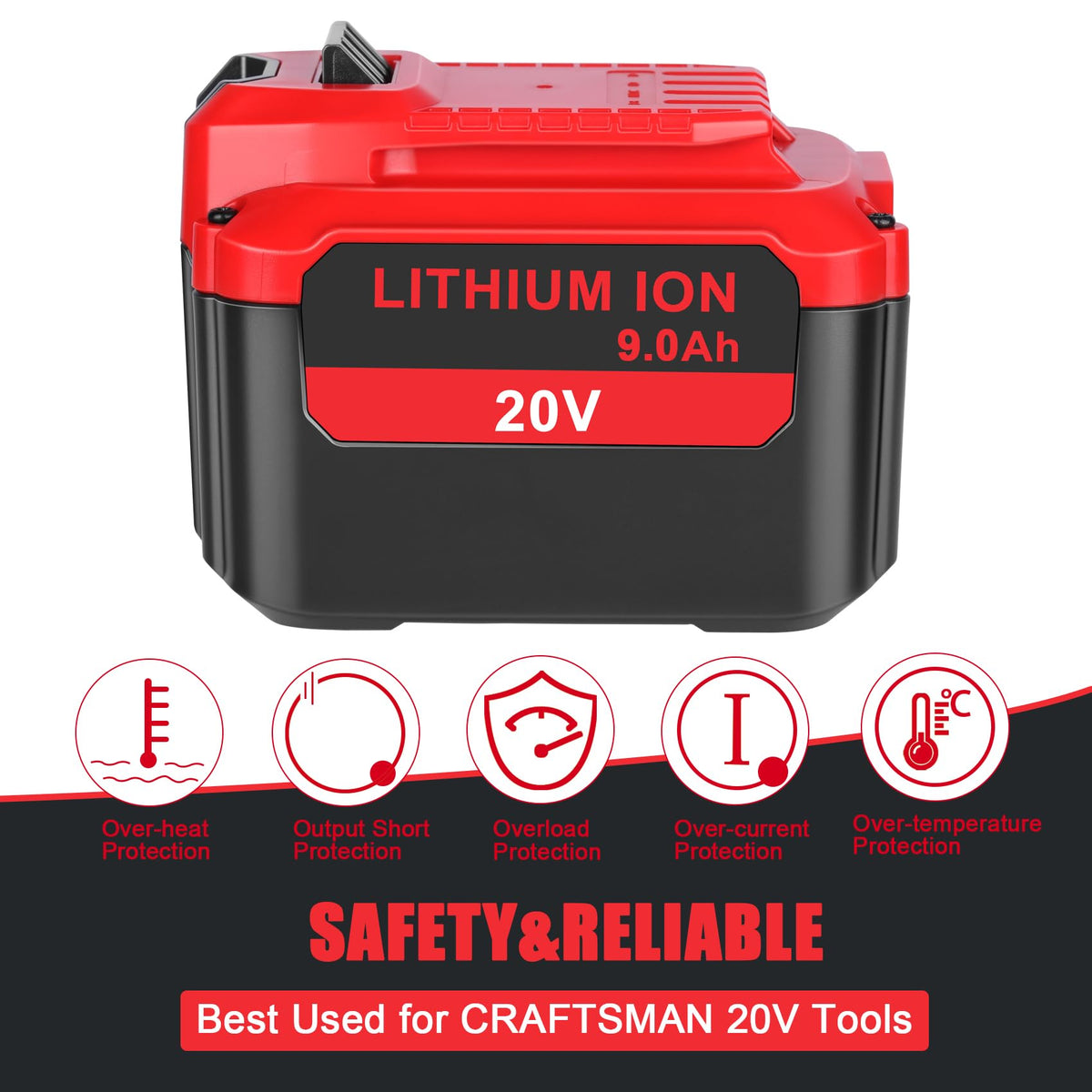 9.0Ah Replacement Battery F1448