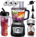 8-Cup Food Processor & Blender Combo, 1000W, Black Z410661