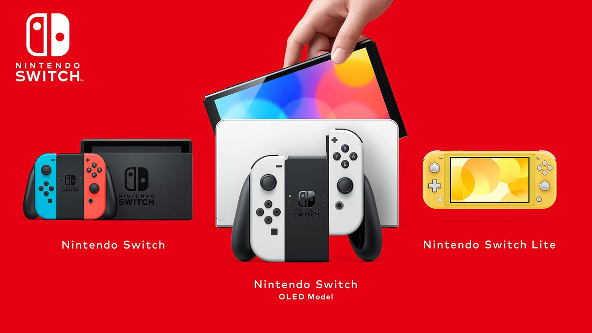 Nintendo Switch OLED Console with White Joy-Con Q836