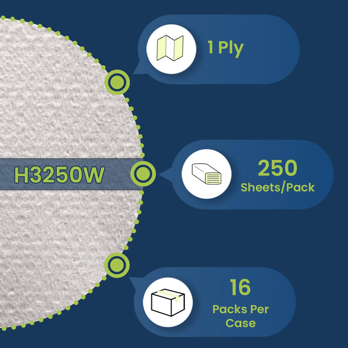 Multifold Paper Towels, White, 4,000 Sheets/Case R4435